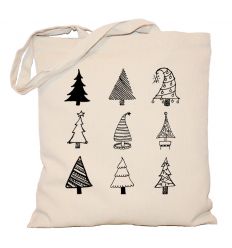Torba świąteczna Choinki