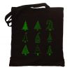 Torba świąteczna Choinki zielone