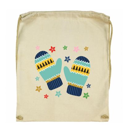 Worek świąteczny rękawice