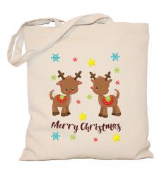 Torba świąteczna Reniferki
