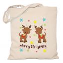Torba świąteczna Reniferki
