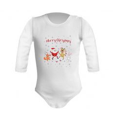 Świąteczne Body Wesoły Mikołaj