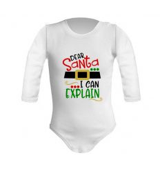 Body świąteczne Dear Santa I can explain