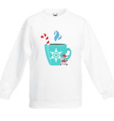 Bluza świąteczna kubek kakao