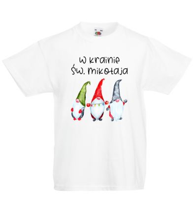 Koszulka W krainie św. Mikołaja
