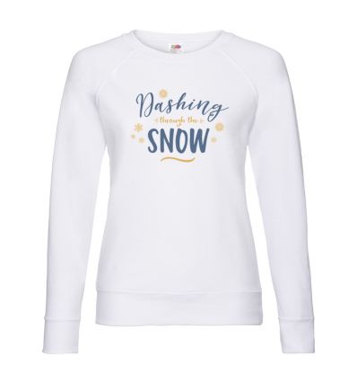 Bluza damska Dashing through the snow