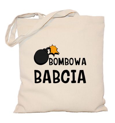 Torba bawełniana Bombowa Babcia