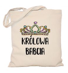 Torba bawełniana Królowa Babcia