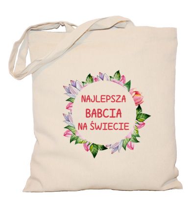 Torba bawełniana Najlepsza Babcia na świecie