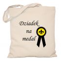 Torba bawełniana Dziadek na medal