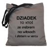 Torba Dziadek to ktoś ze srebrem na włosach