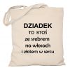 Torba Dziadek to ktoś ze srebrem na włosach