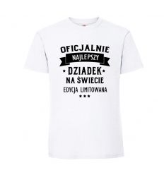 Oficjalnie najlepszy Dziadek na świecie - edycja limitowana koszulka