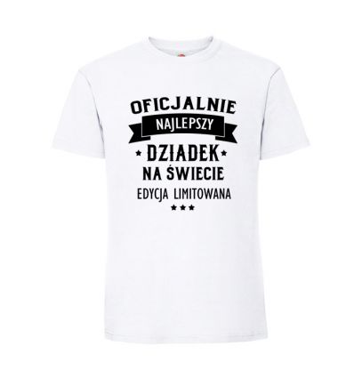 Oficjalnie najlepszy Dziadek na świecie - edycja limitowana koszulka