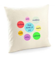 Poszewka Moja Babcia jest