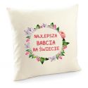 Poszewka Najlepsza Babcia na świecie