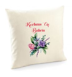 Poszewka Kocham Cię Babciu