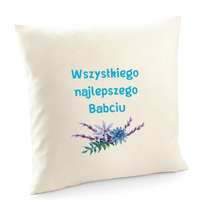 Poszewka Wszystkiego najlepszego Babciu
