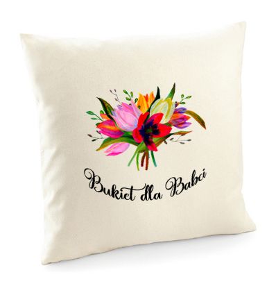 Poszewka Bukiet dla Babci