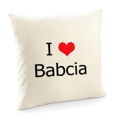 Poszewka I love babcia