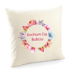 Poszewka Kocham Cię Babciu