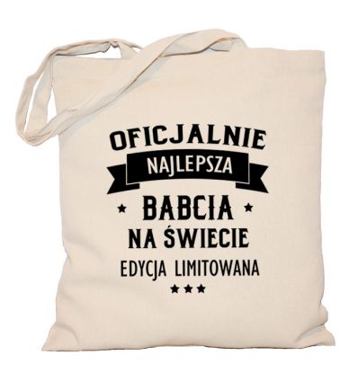 Torba Oficjalnie najlepsza Babcia na świecie