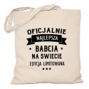 Torba Oficjalnie najlepsza Babcia na świecie