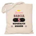Torba Jestem Babcią 5 wspaniałych wnuków