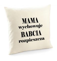 Poszewka Mama wychowuje