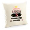 Poszewka Jestem Babcią 5 wspaniałych wnuków