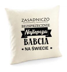 Poszewka Najlepsza Babcia na świecie