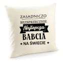Poszewka Najlepsza Babcia na świecie