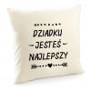 Poszewka Dziadku jesteś najlepszy