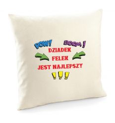 Poszewka Dziadek Felek jest najlepszy