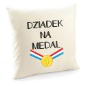 Poszewka Dziadek na medal