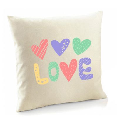 Poszewka Kolorowe Love