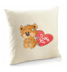 Poszewka Miś z serduszkiem