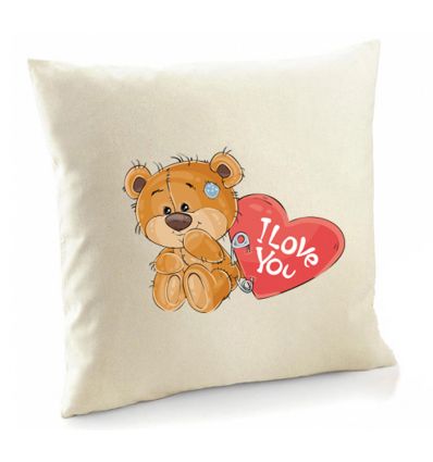 Poszewka Miś z serduszkiem