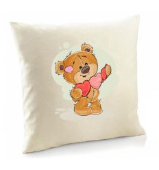 Poszewka Miś z laurką