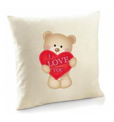 Poszewka Miś I love you
