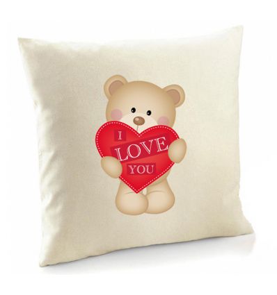 Poszewka Miś I love you