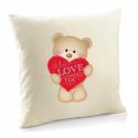 Poszewka Miś I love you