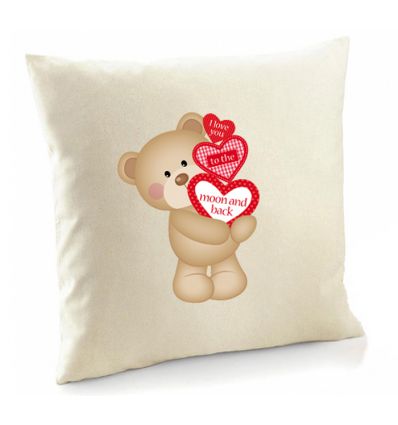 Poszewka piramidka z serduszek