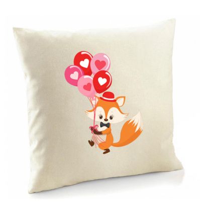 Poszewka Lisek z balonikami