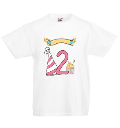 Koszulka urodzinowa - 2 latka