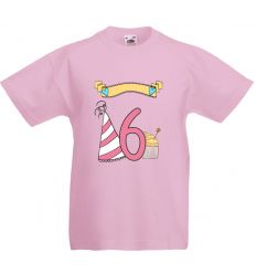 Koszulka urodzinowa - 6 lat
