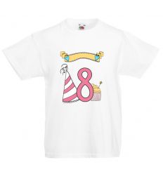 Koszulka urodzinowa - 8 lat