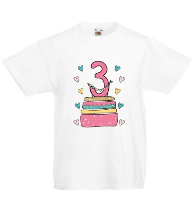 Koszulka urodzinowa - 3 latka