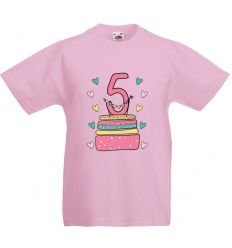 Koszulka urodzinowa - 5 lat