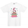 Koszulka urodzinowa - 5 lat
